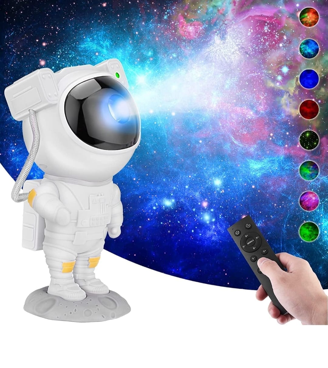 Astronaut Galaxy Projector Night Light – 360°