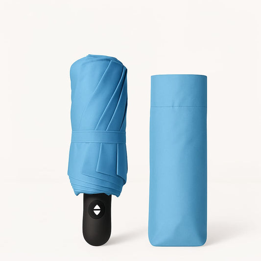 Sky blue automatic umbrella